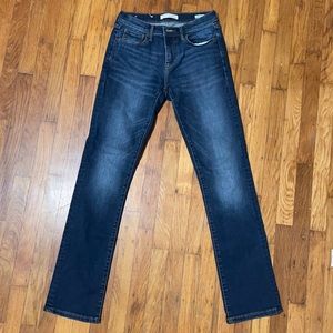 Banana Republic Premium Denim Straight Jeans 25